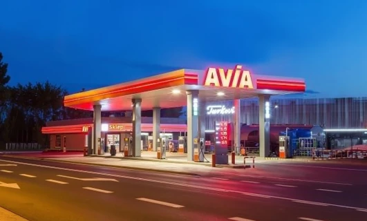 The second AVIA petrol station in Poland!