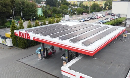 AVIA stations powered by green energy