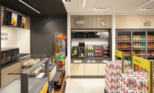 AVIA Poland introduces an innovative catering concept Eat&Go and changes design of its stations