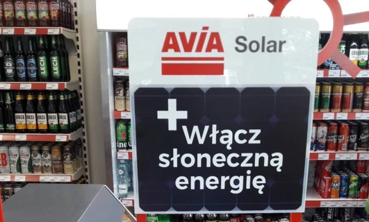 The AVIA Solar offer available at AVIA stations