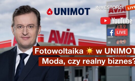 Inwestorzy Live 🟢: Fotowoltaika ☀️ w UNIMOT. Moda, czy realny biznes?