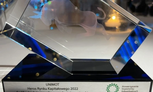 Unimot awarded the title of the Capital Market Hero 2022