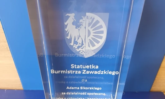 Zawadzkie Commune Mayor’s Award granted for Unimot and Adam Sikorski, President of the Management Board