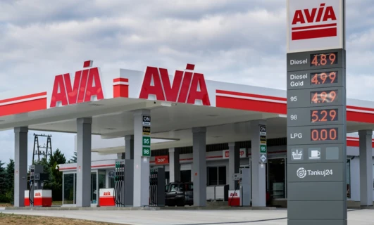 The AVIA network already has 30 stations