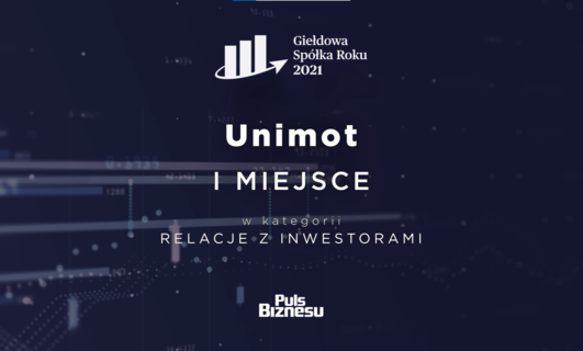 UNIMOT awarded for the best investor relations again